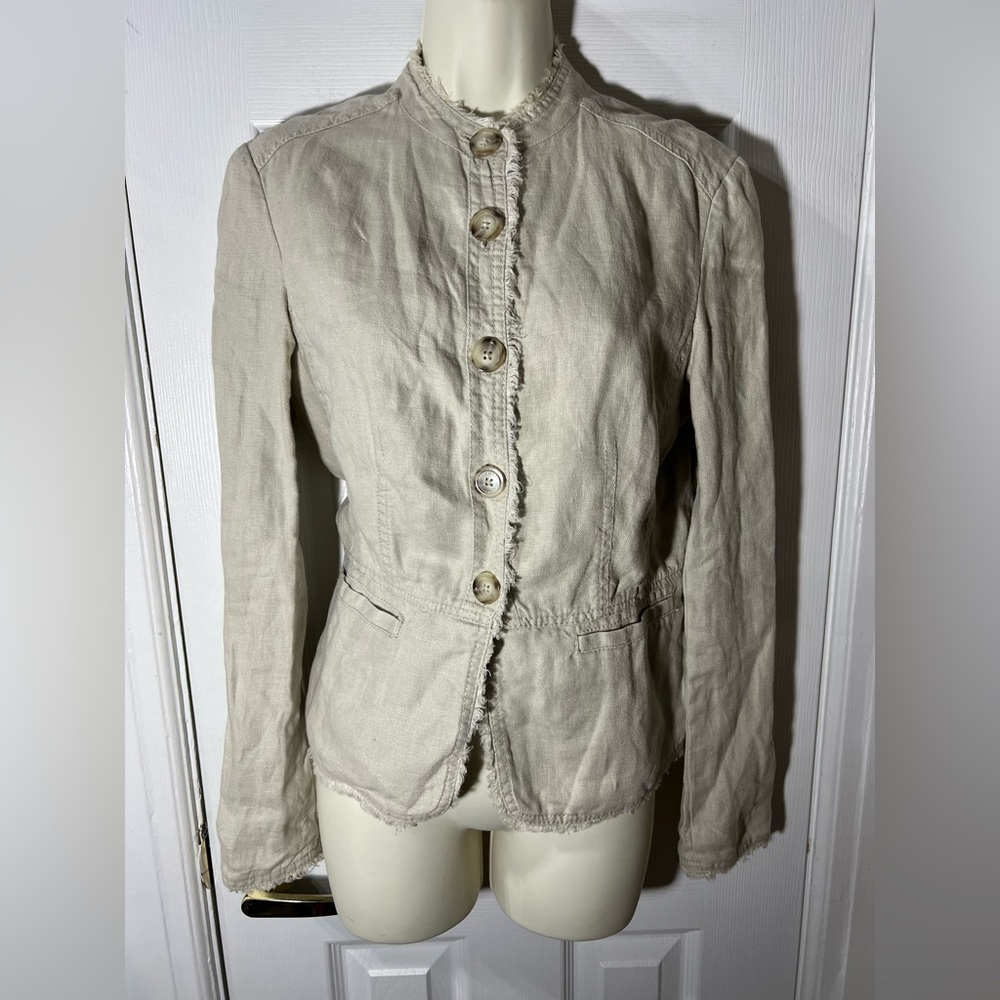 Michael Kors Linen jacket Size 6